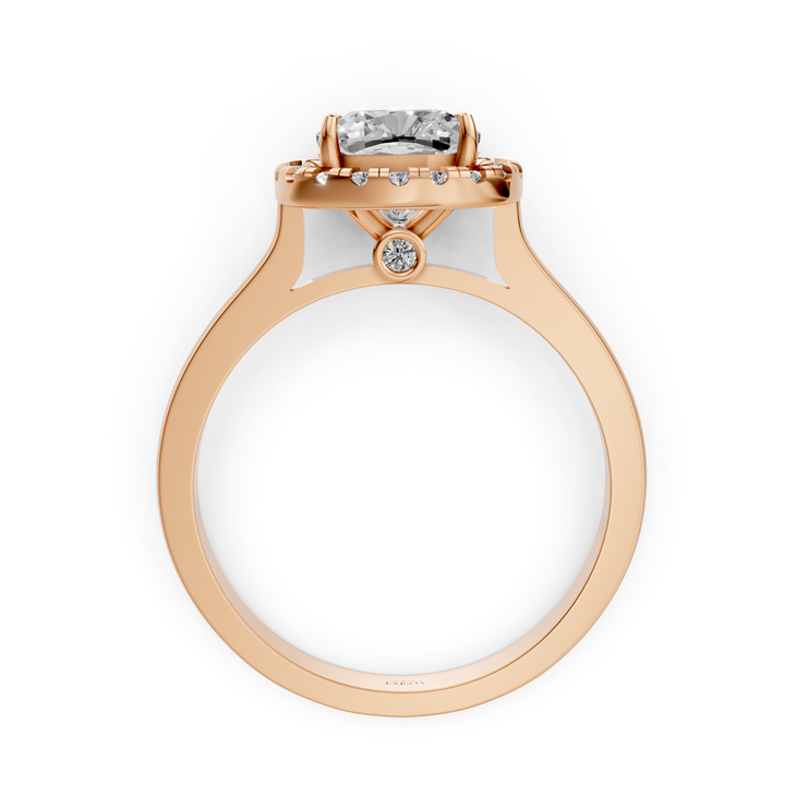 Cushion Halo Ring