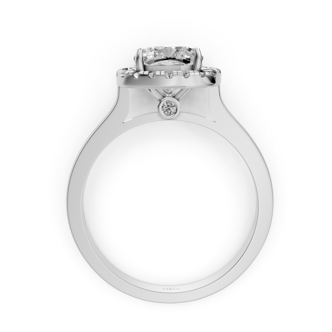 Cushion Halo Ring