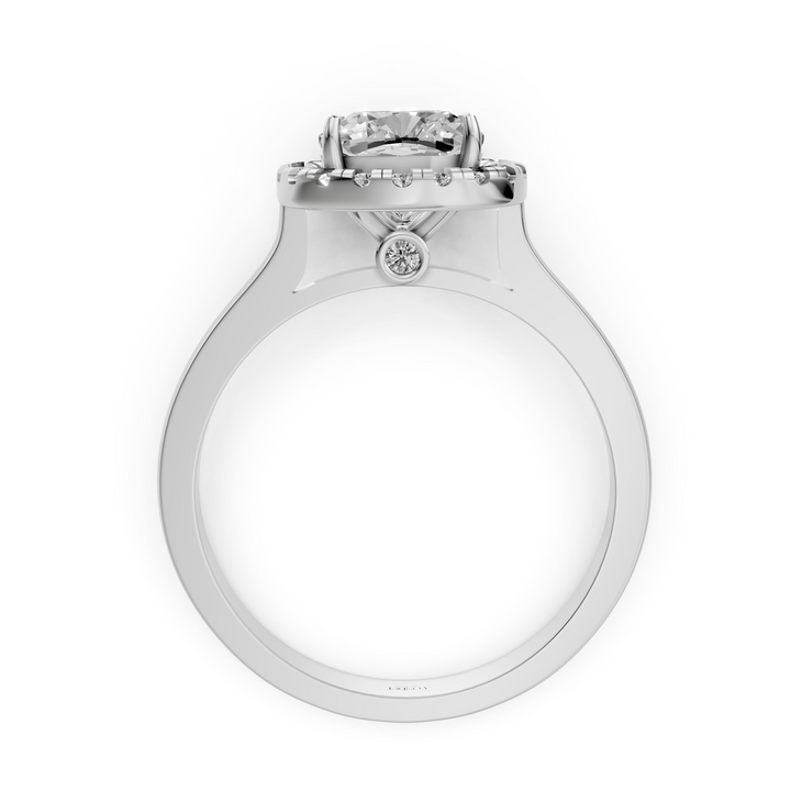 Cushion Halo Ring