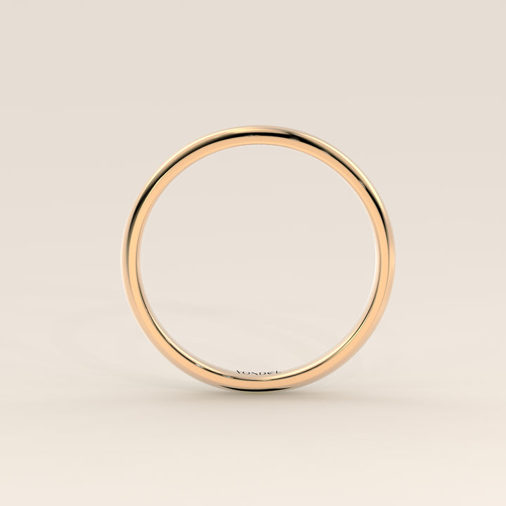 Alliance simple, 2 mm, or jaune