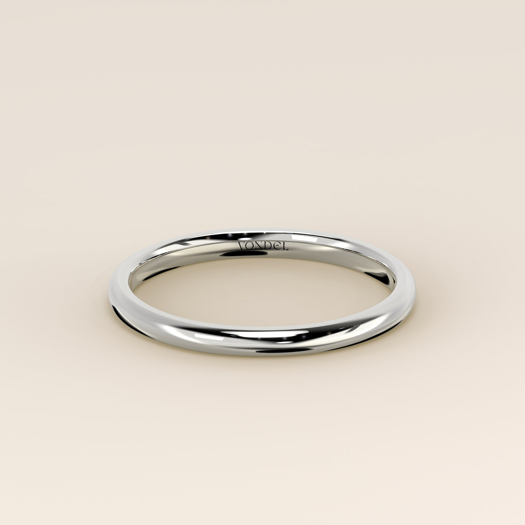 Alliance simple, 2 mm, or blanc