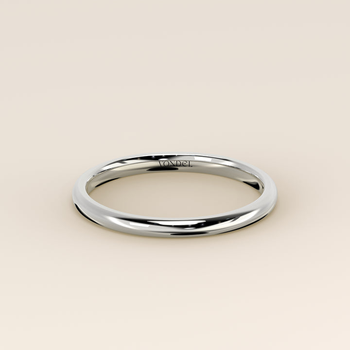 Alliance simple, 2 mm, or blanc