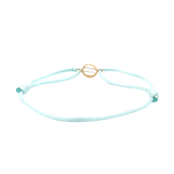 Sterrenbeeld Armband met Satijnenkoord - 18K Goud