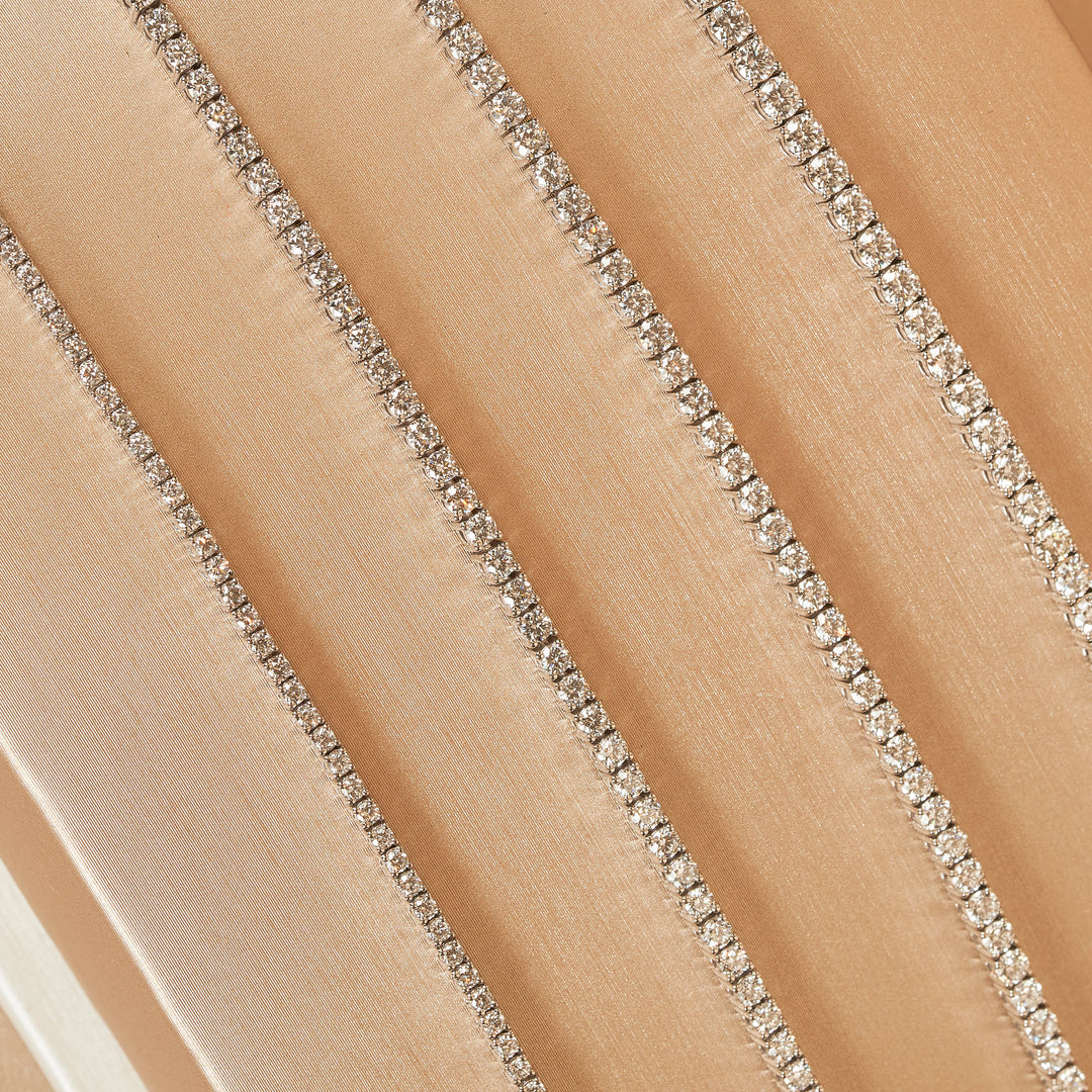 Chris - In Stock - Classic Lab Grown Diamond Tennis Bracelet - 18K White Gold