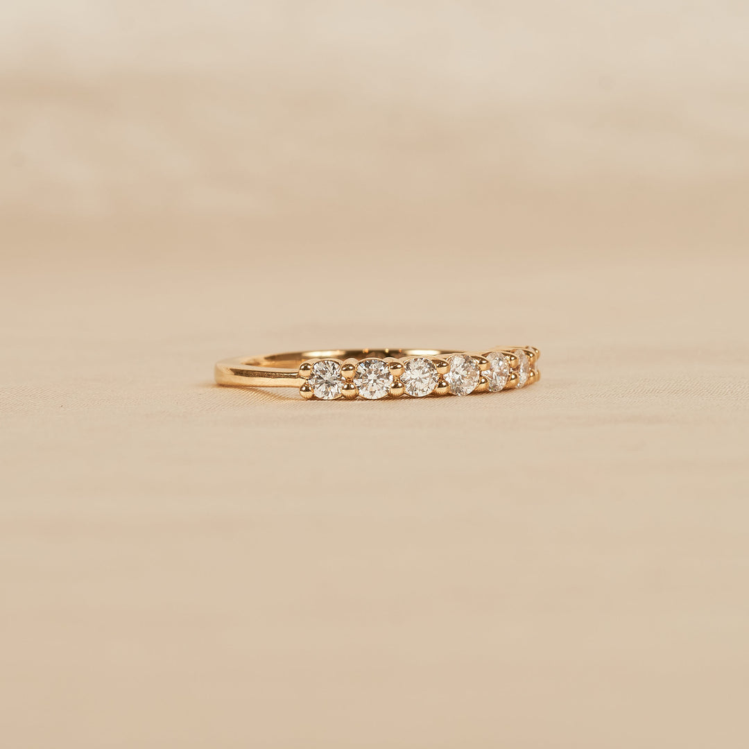 Elodie Ring - Diamond Row Ring