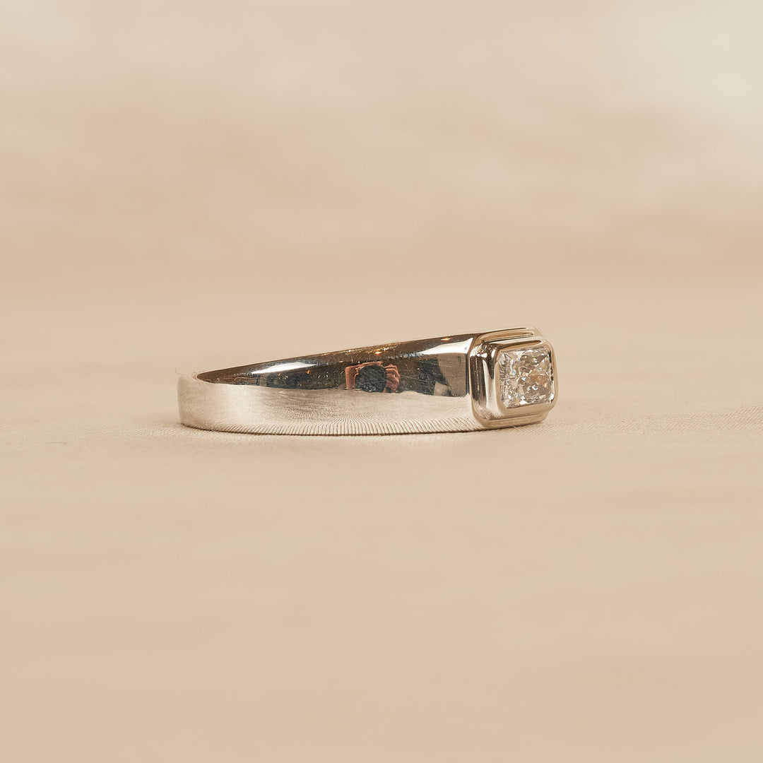 James - Heren trouwring - PLATINUM - 0,53 ct