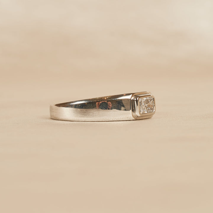 James - Heren trouwring - PLATINUM - 0,53 ct