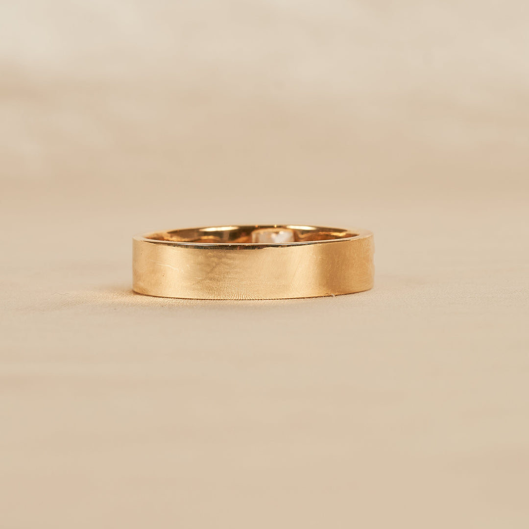 Max - Heren trouwring - 18K Geelgoud - 0,52 ct