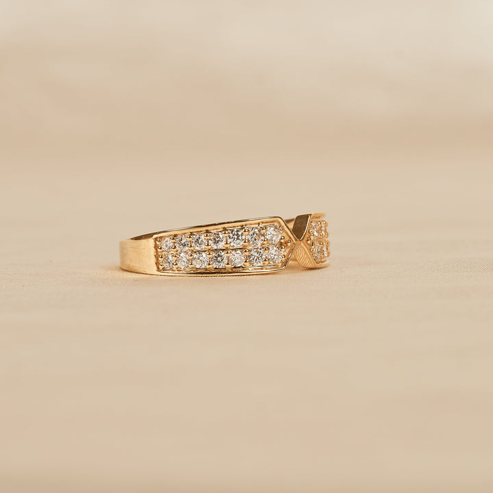 Luna Ring - Pave Diamond Ring