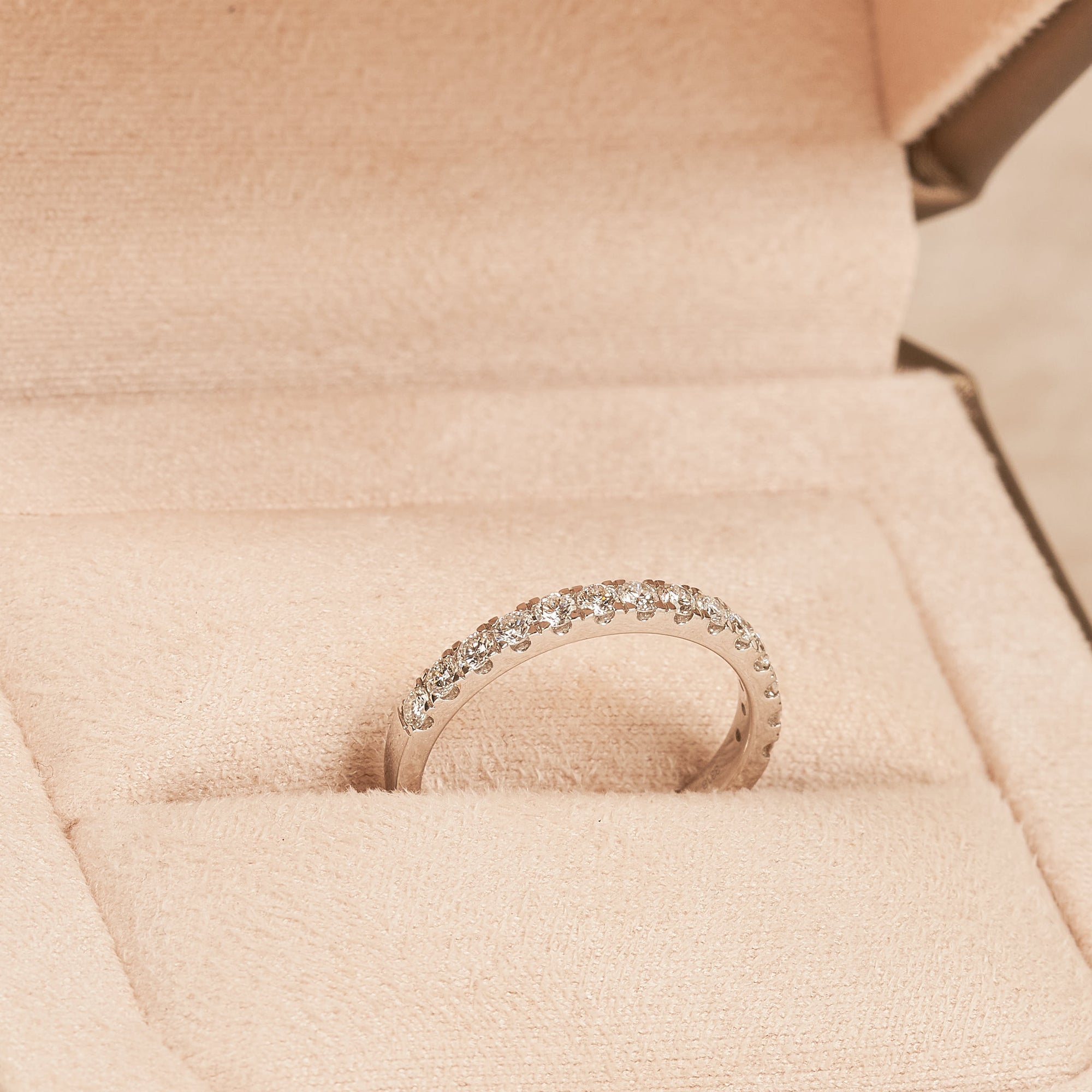 Manon - In Stock - Lab Grown Diamond Row Ring Classic - 18K Gold