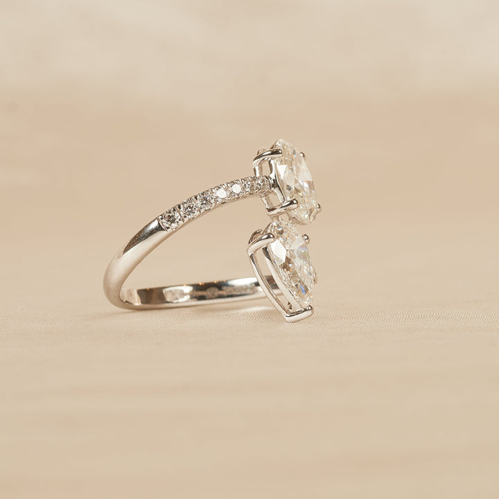 Gisele - Toi et Moi Wrap Ring