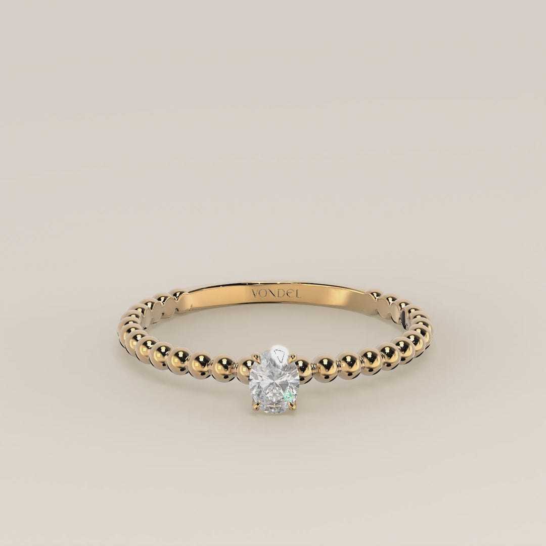Lina - Oval Lab Grown Diamond Ring