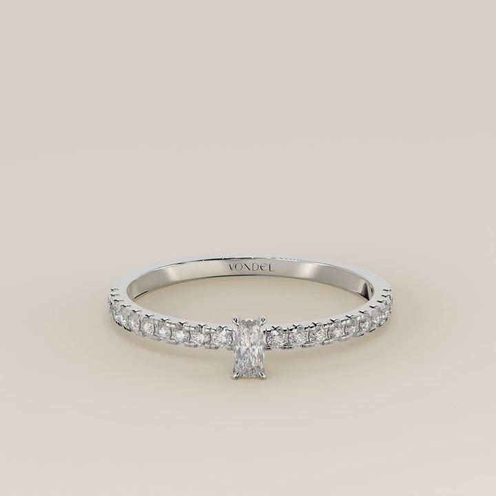 Julie - Elongated Cushion Lab Grown Diamond Ring