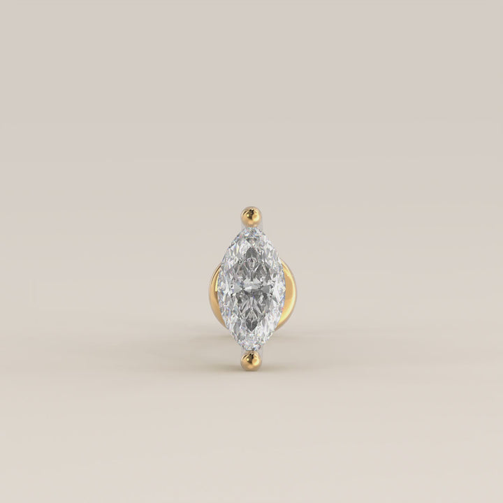 Signature Marquise Small Lab Grown Diamond Piercing