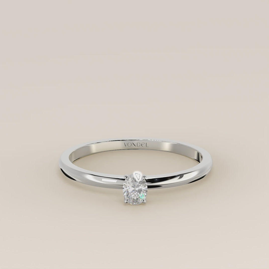 Maddie - Oval Lab Grown Diamond Ring