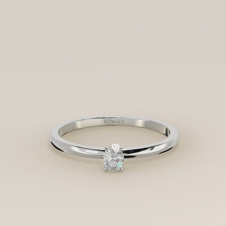 Maddie - Oval Lab Grown Diamond Ring
