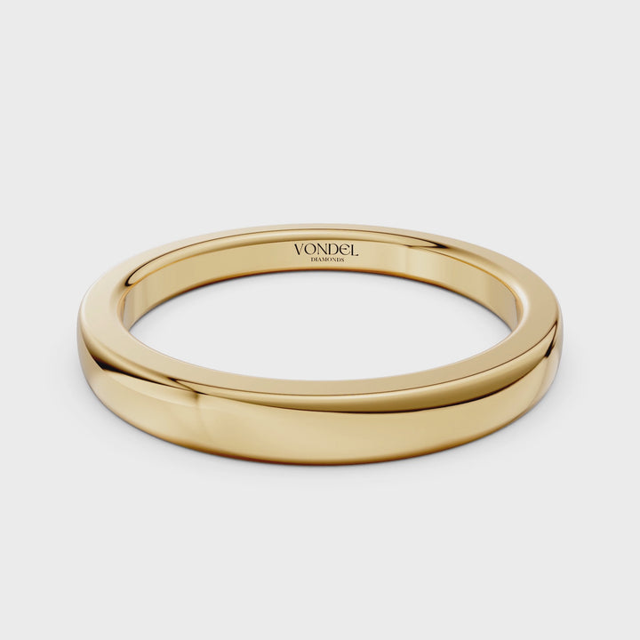 Gouden Ring trouwring - 18K Geelgoud
