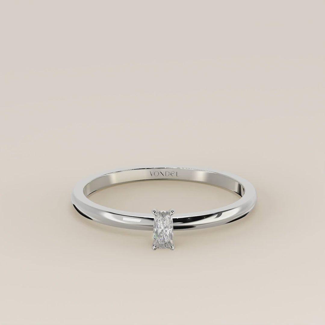 Maddie - Elongated Cushion Lab Grown Diamond Ring