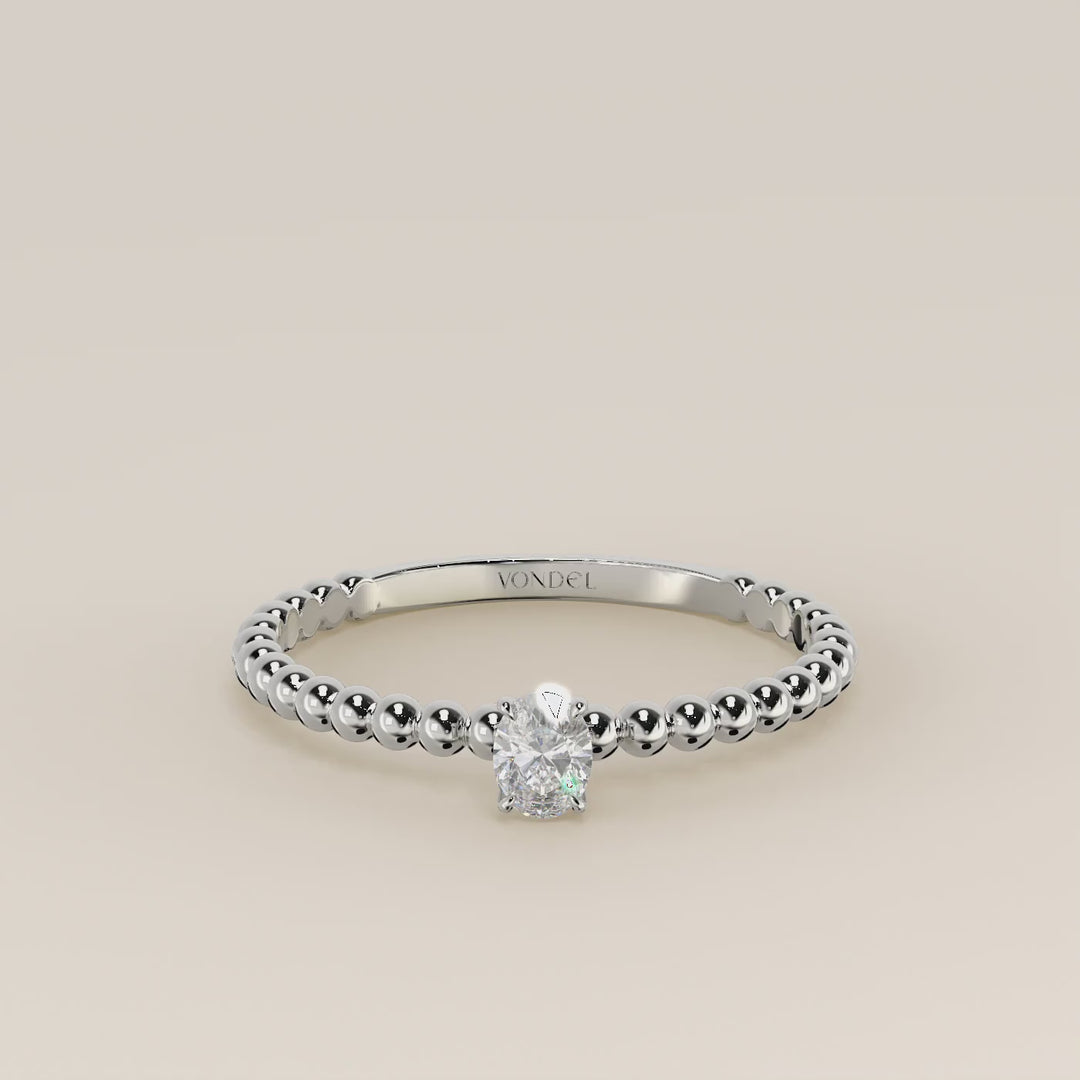 Lina - Oval Lab Grown Diamond Ring
