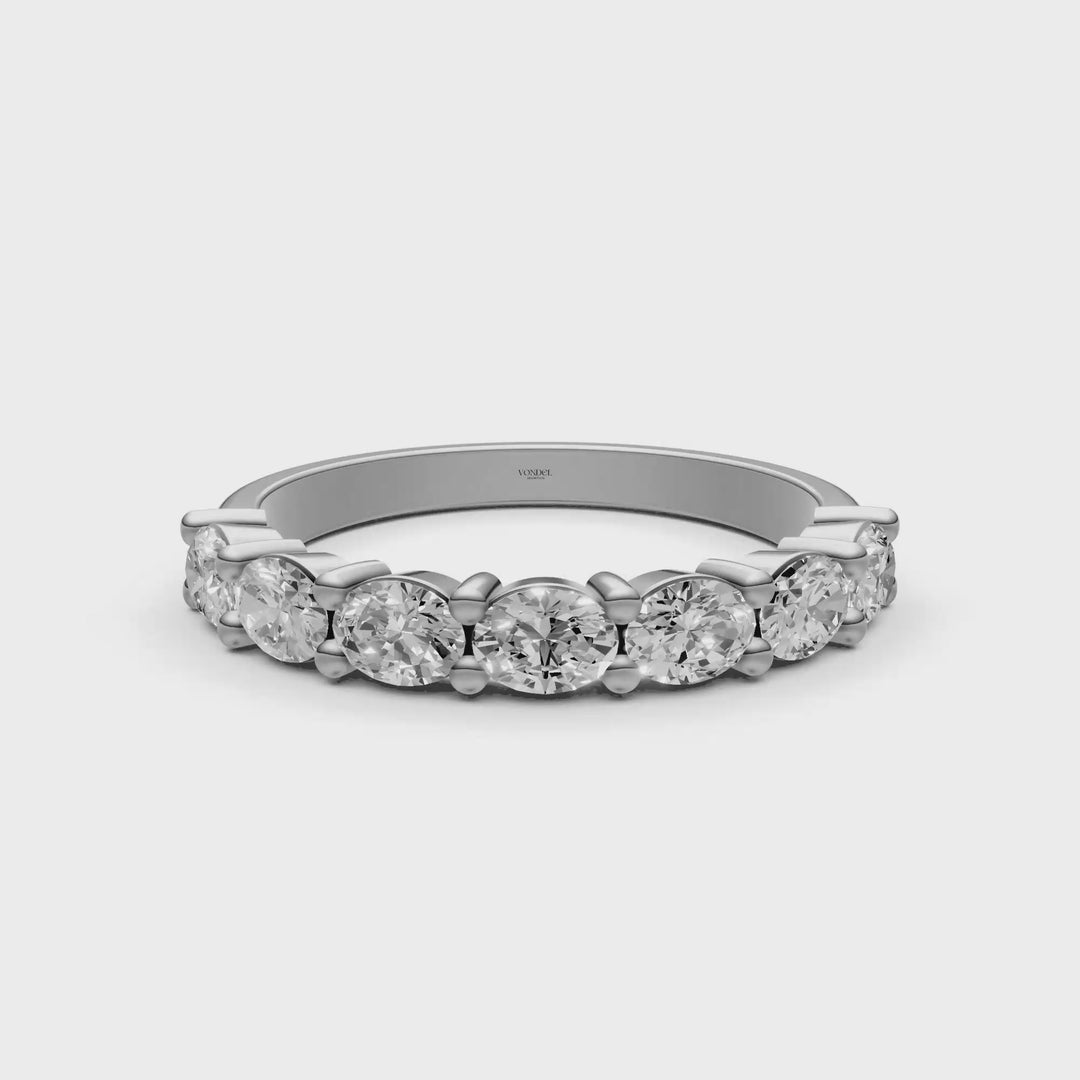 Ovale Rijring East to West - 1,04 ct