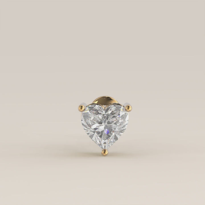 Signature Heart Lab Grown Diamond Piercing