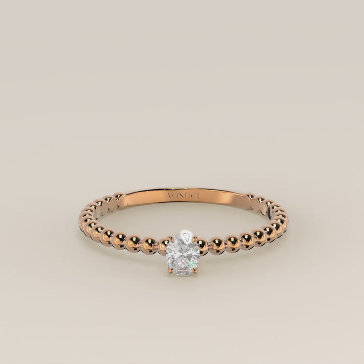 Lina - Oval Lab Grown Diamond Ring