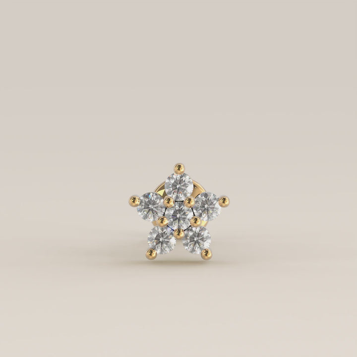 Luminous Star Lab Grown Diamond Piercing
