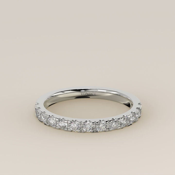 Manon - Lab Grown Diamond Row Ring Half Set Classic - 18K Gold