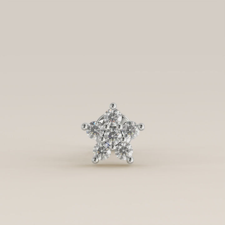 Luminous Star Lab Grown Diamond Piercing