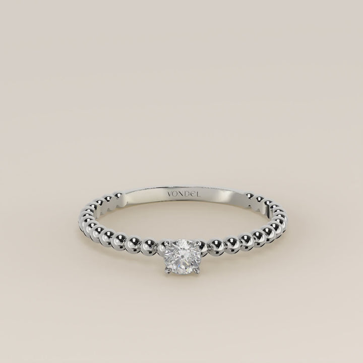Lina - Round Lab Grown Diamond Ring